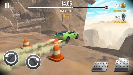 Gameplay screenshot 3 from Stunt Car Extreme - Racing game